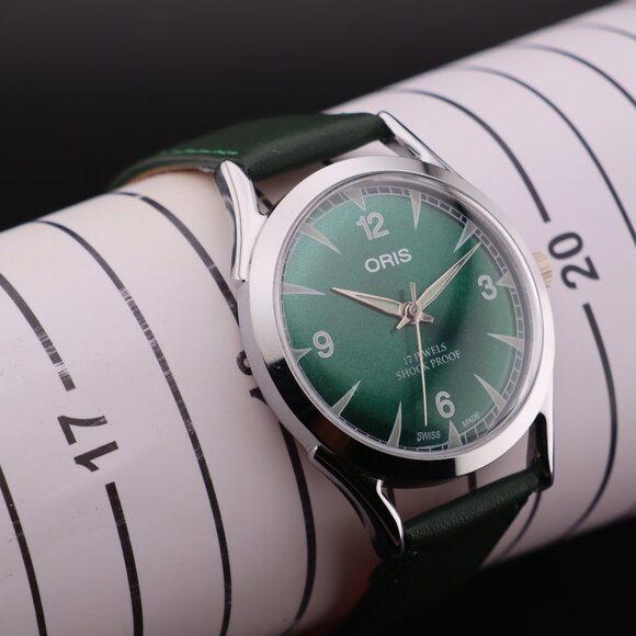 Oris Vintage Swiss 17 Jewels Hand-Wound Mechanical Men's Watch  - FREE SHIPPING - Picture 10 of 12